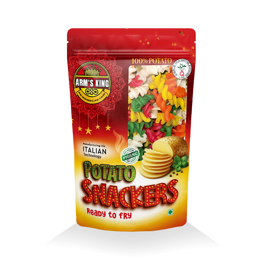 Super Crisp Curly Twister Fryums - Organic Potato Slanty Chips | Taste with Tomato Ketchup